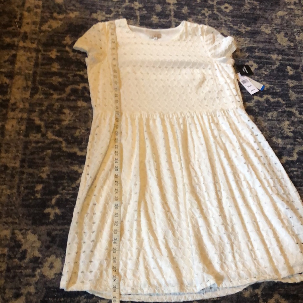 NWT Beautiful ivory XL dress